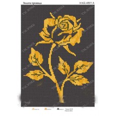 Схема для вышивки бисером "Золотая роза" (Схема или набор)